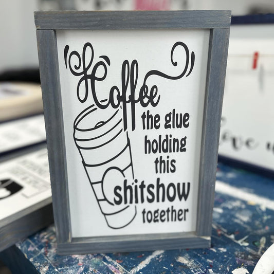 Coffee shit show