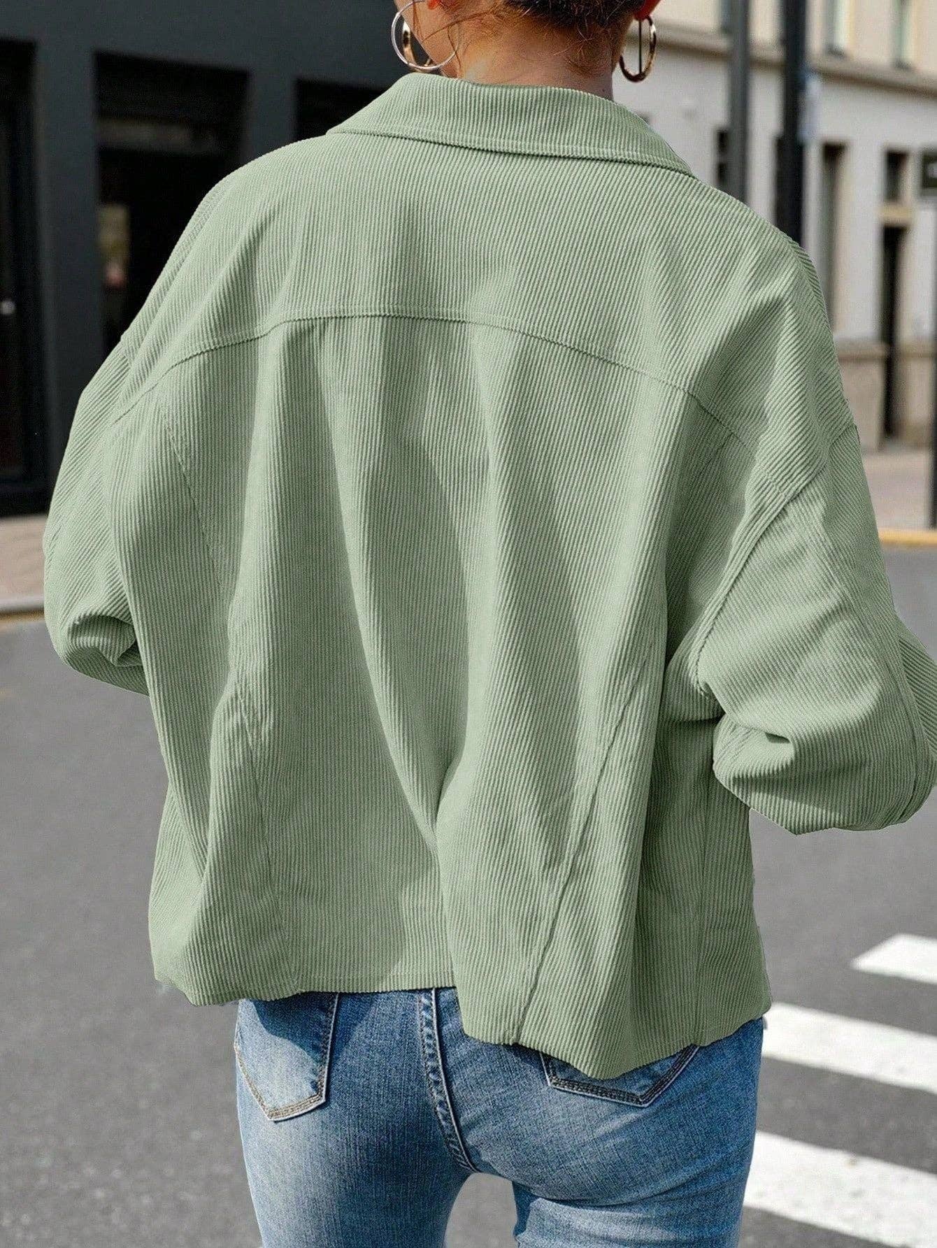 Sage Corduroy Jacket