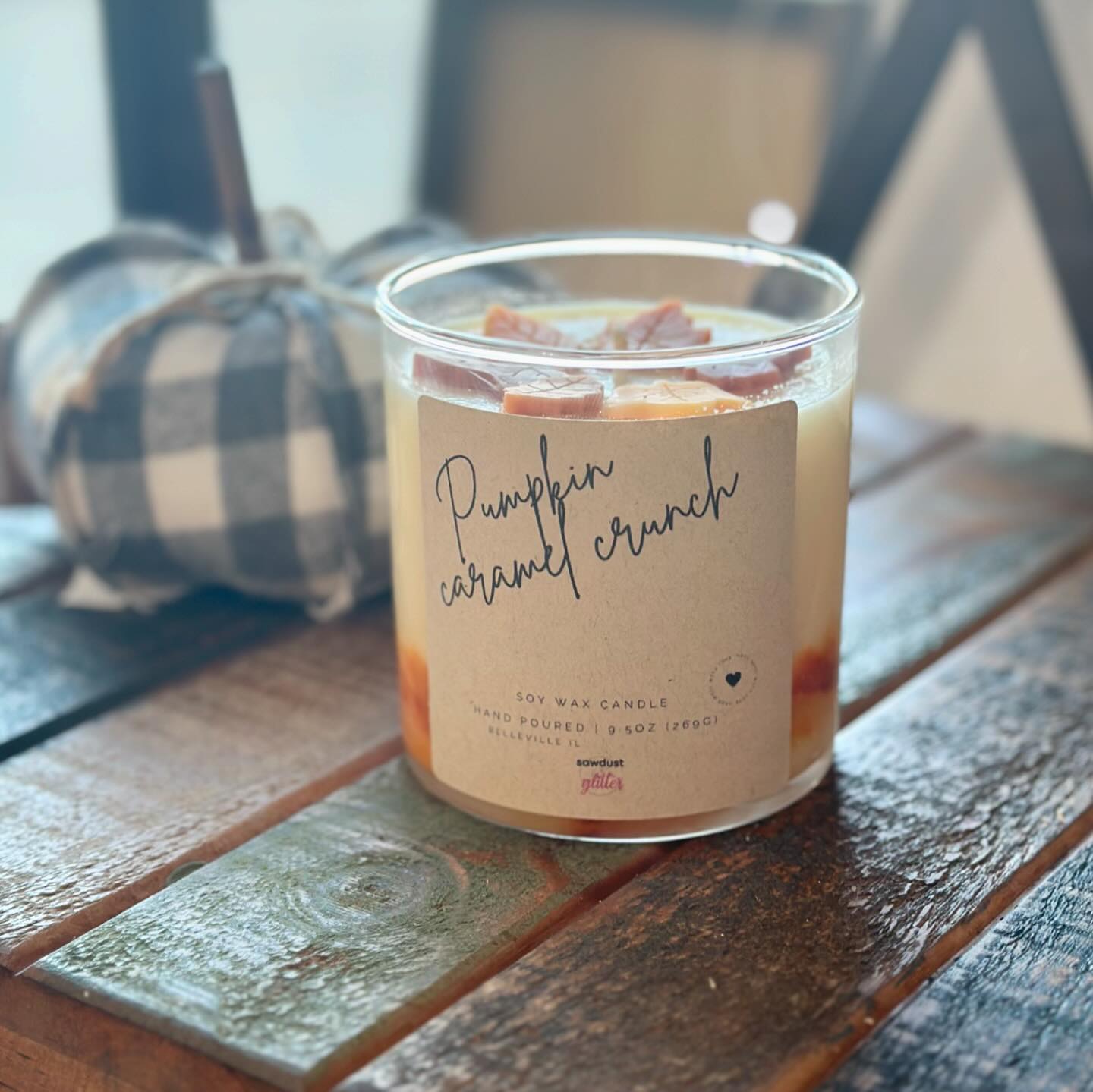 Pumpkin Caramel Crunch Soy Candle