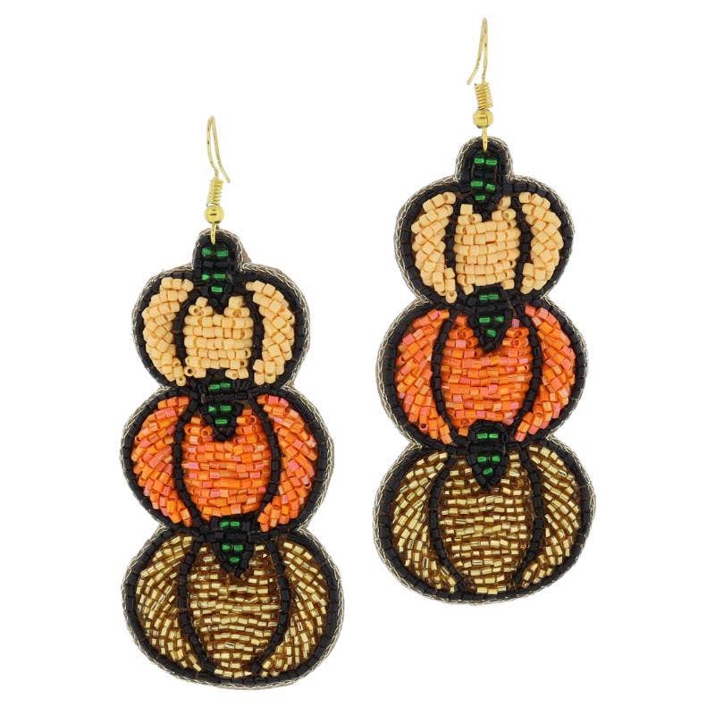 Pumpkins Beads Earrings
