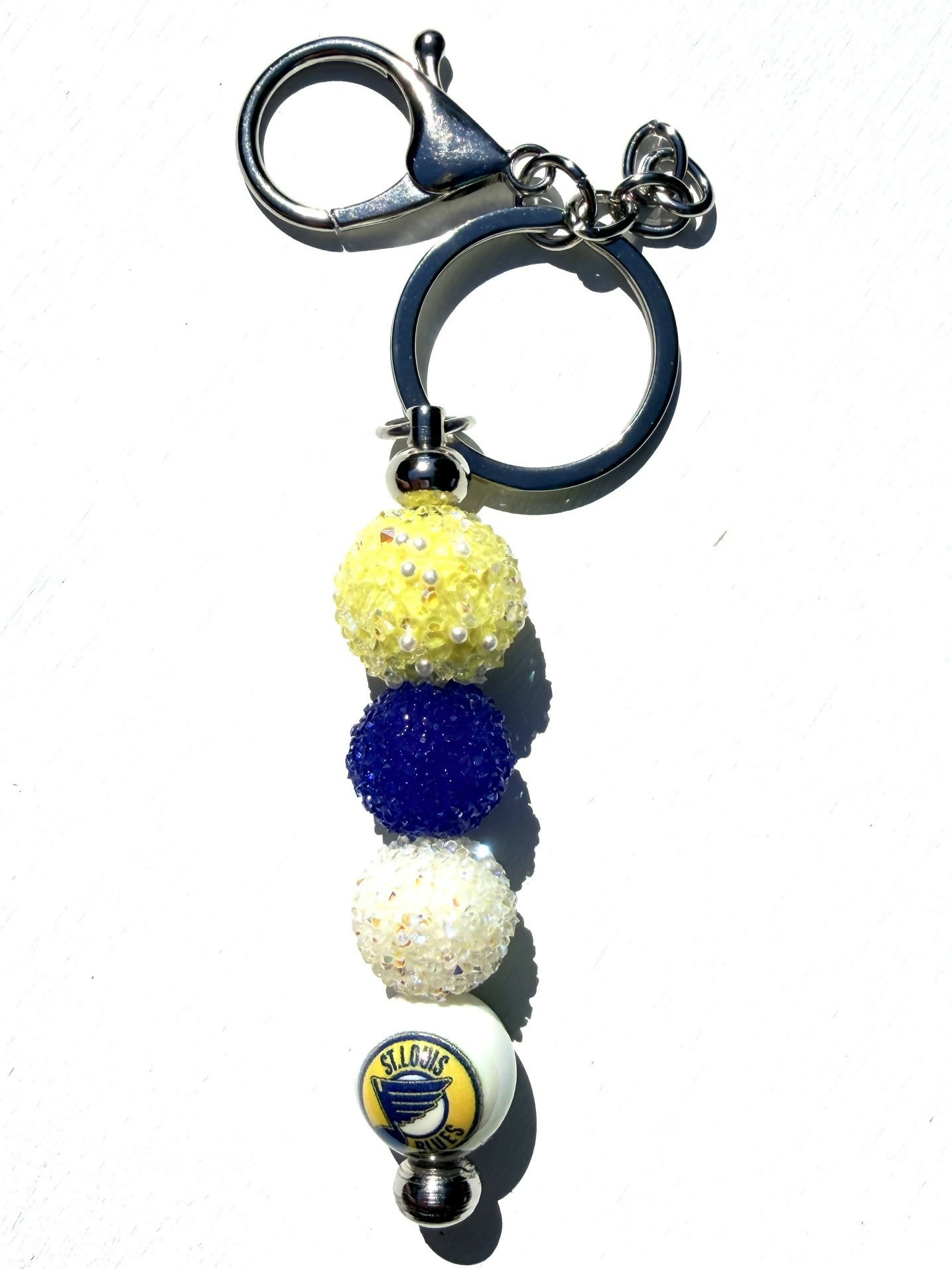 Hockey Fan Keychain