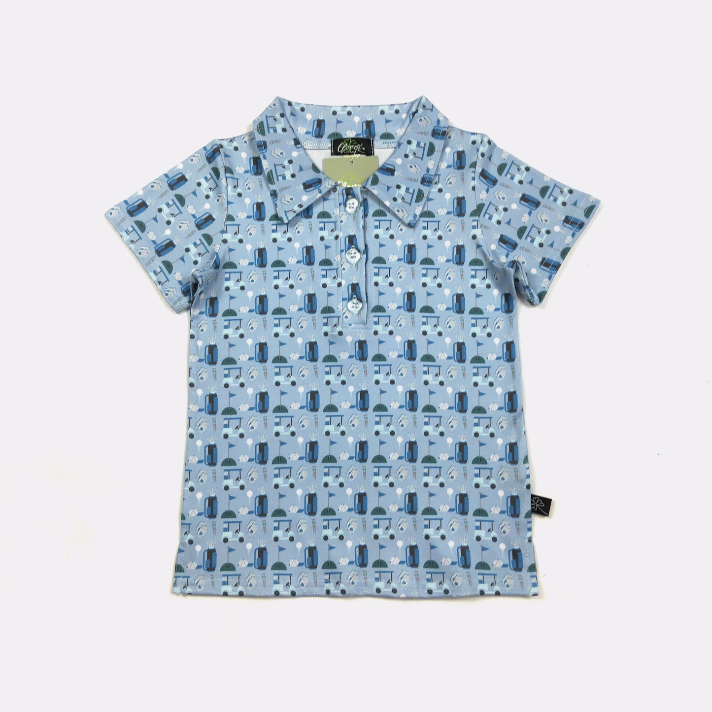 Golf Blues Collar Shirt
