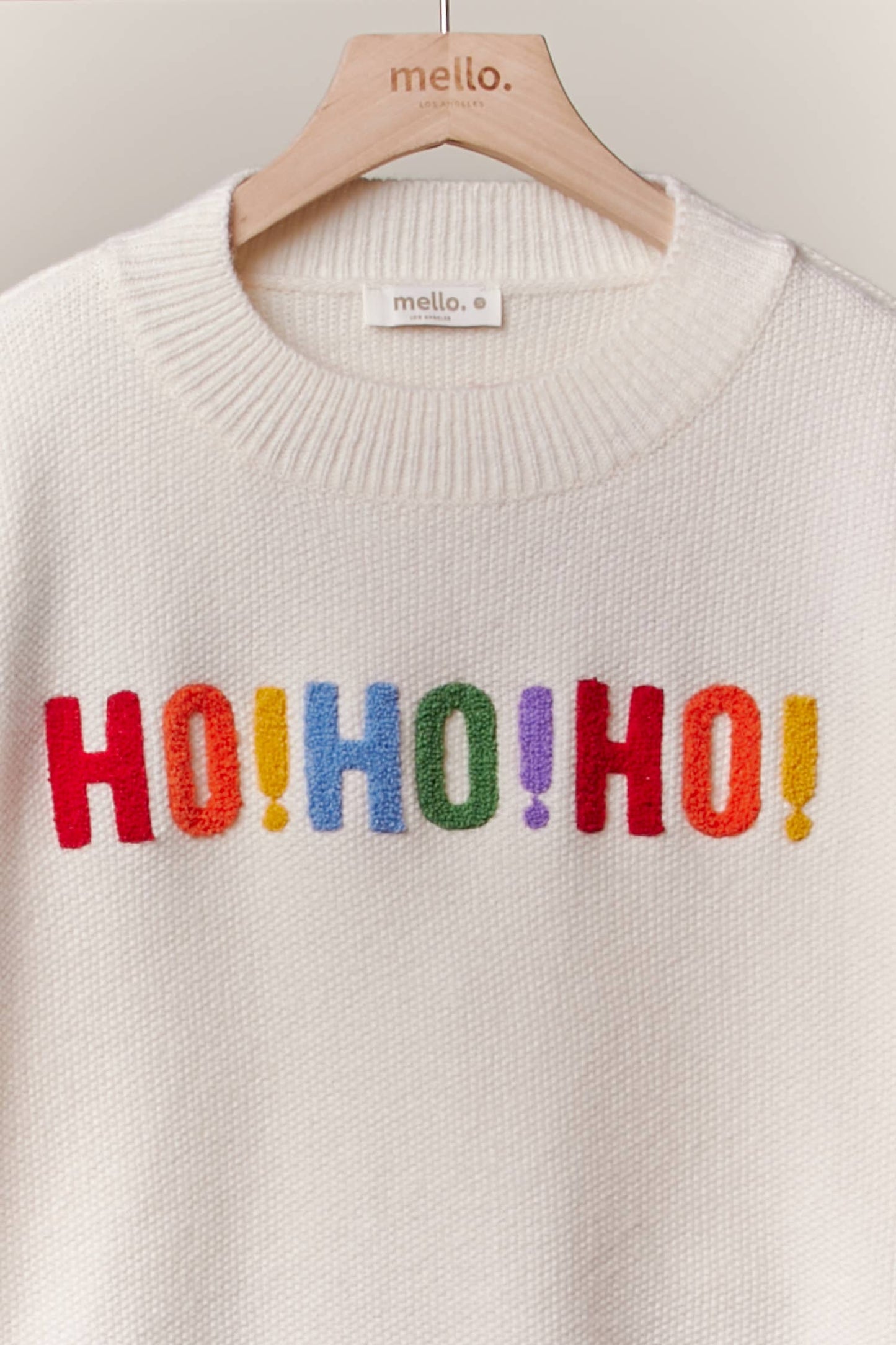 OVERSIZE Christmas letter Sweater