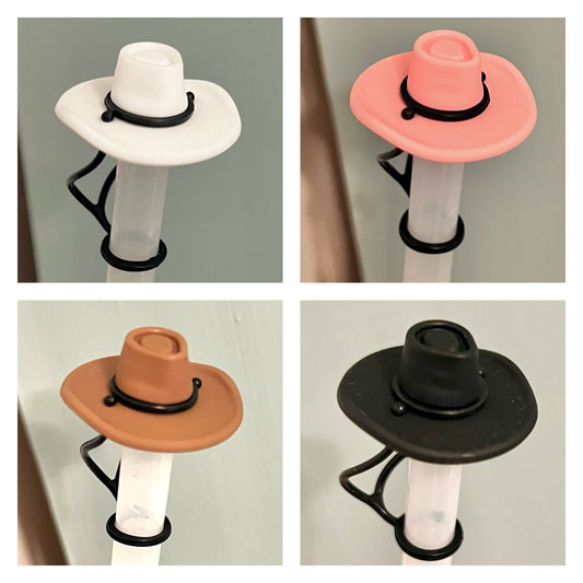Cowgirl Hat Straw Toppers