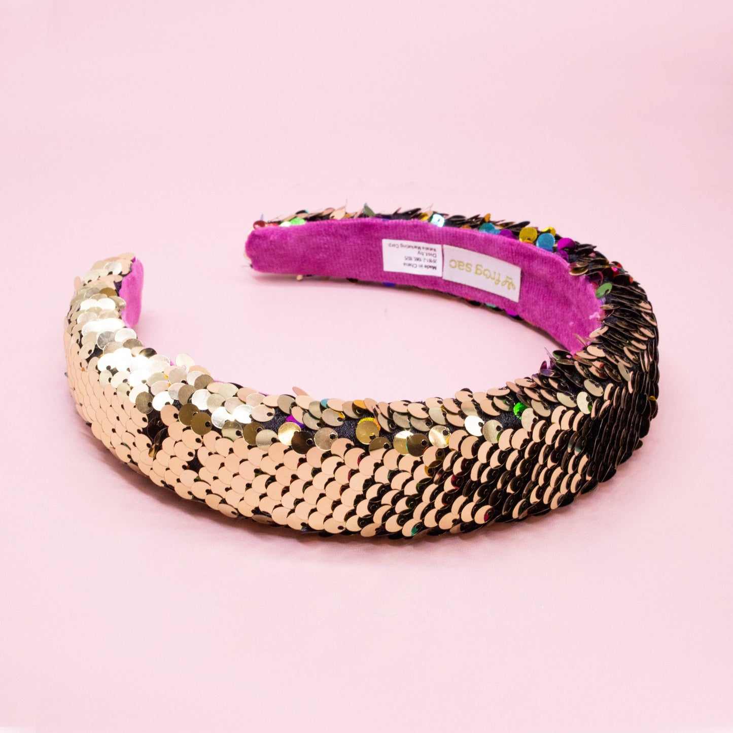 Reversible Sequin Headband