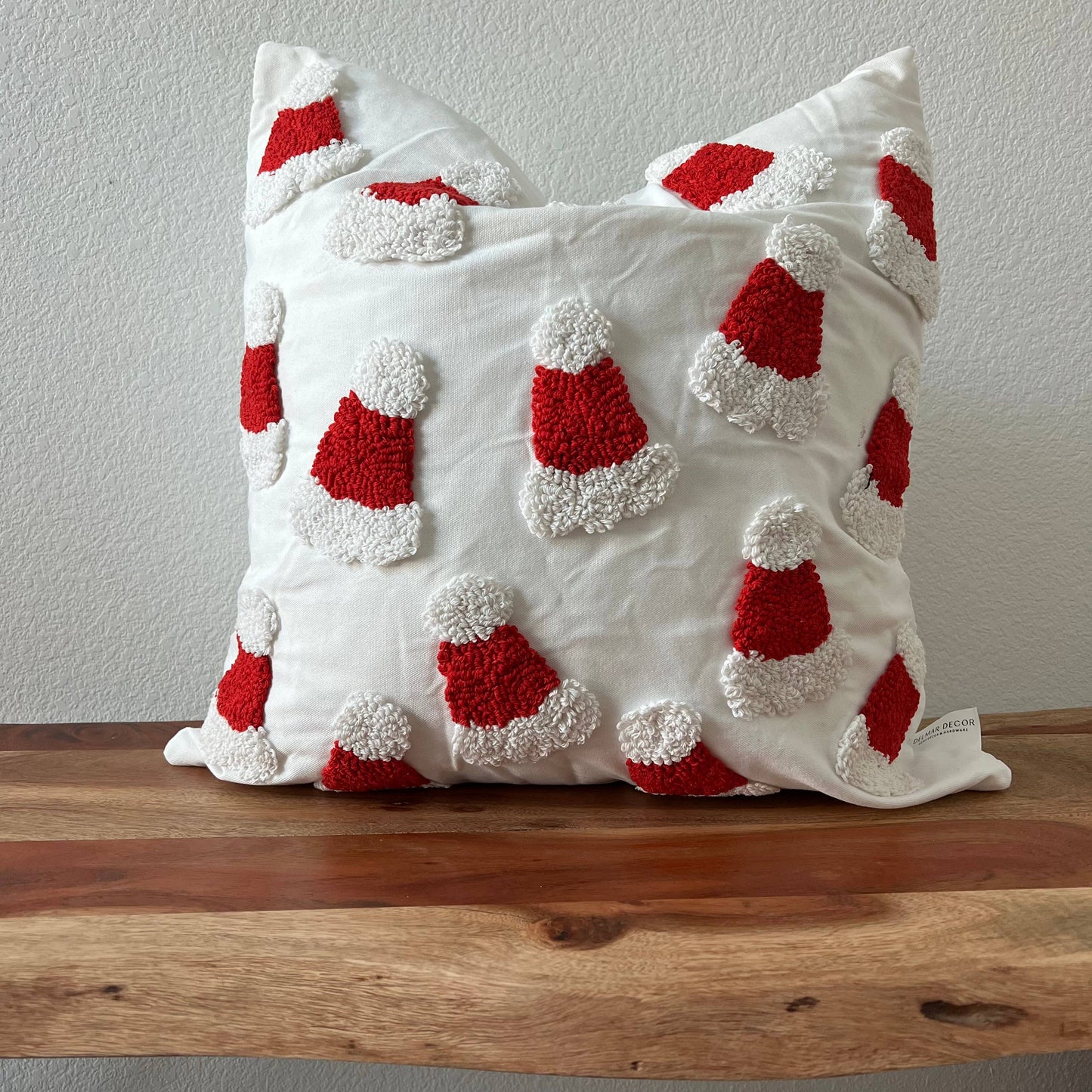 Santa Hat Throw Pillow Cove