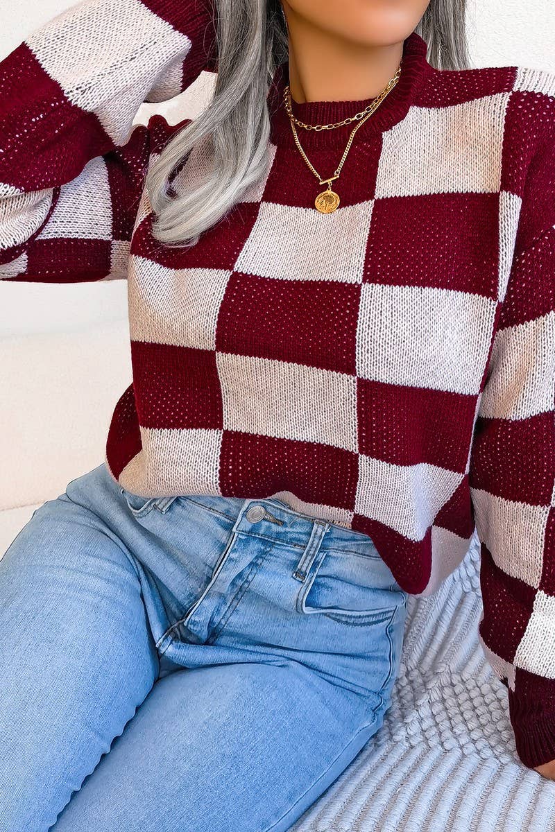 PATCHWORK SWEATER