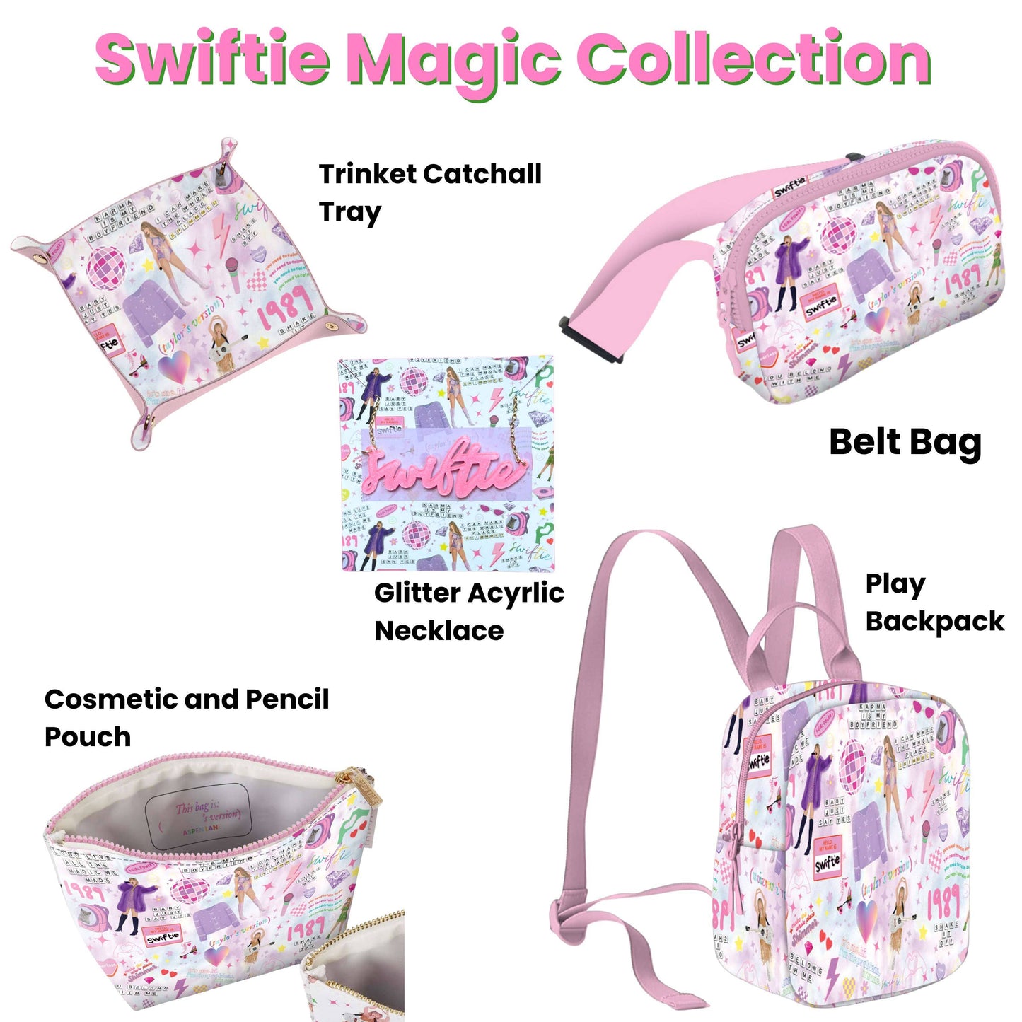 Swiftie Cosmetic Pouch