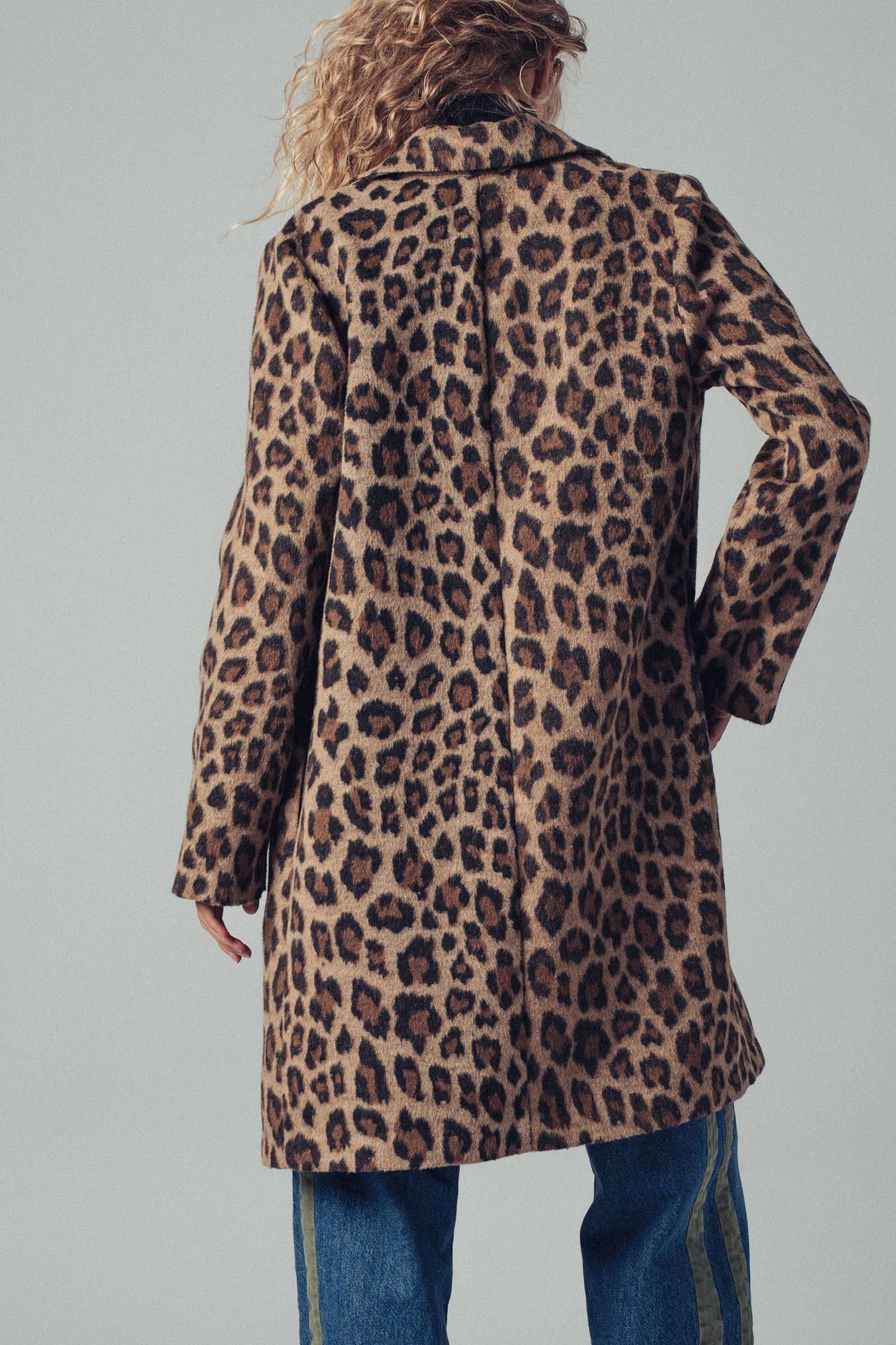 Leopard Oversized Coat