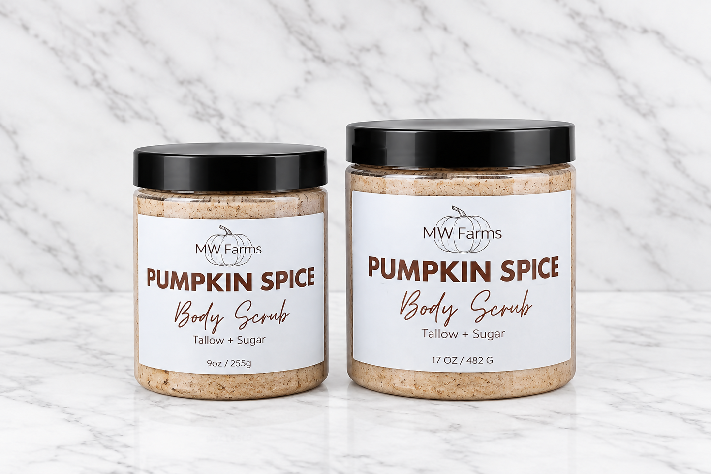 Body Scrub - Tallow + Sugar Pumpkin Spice