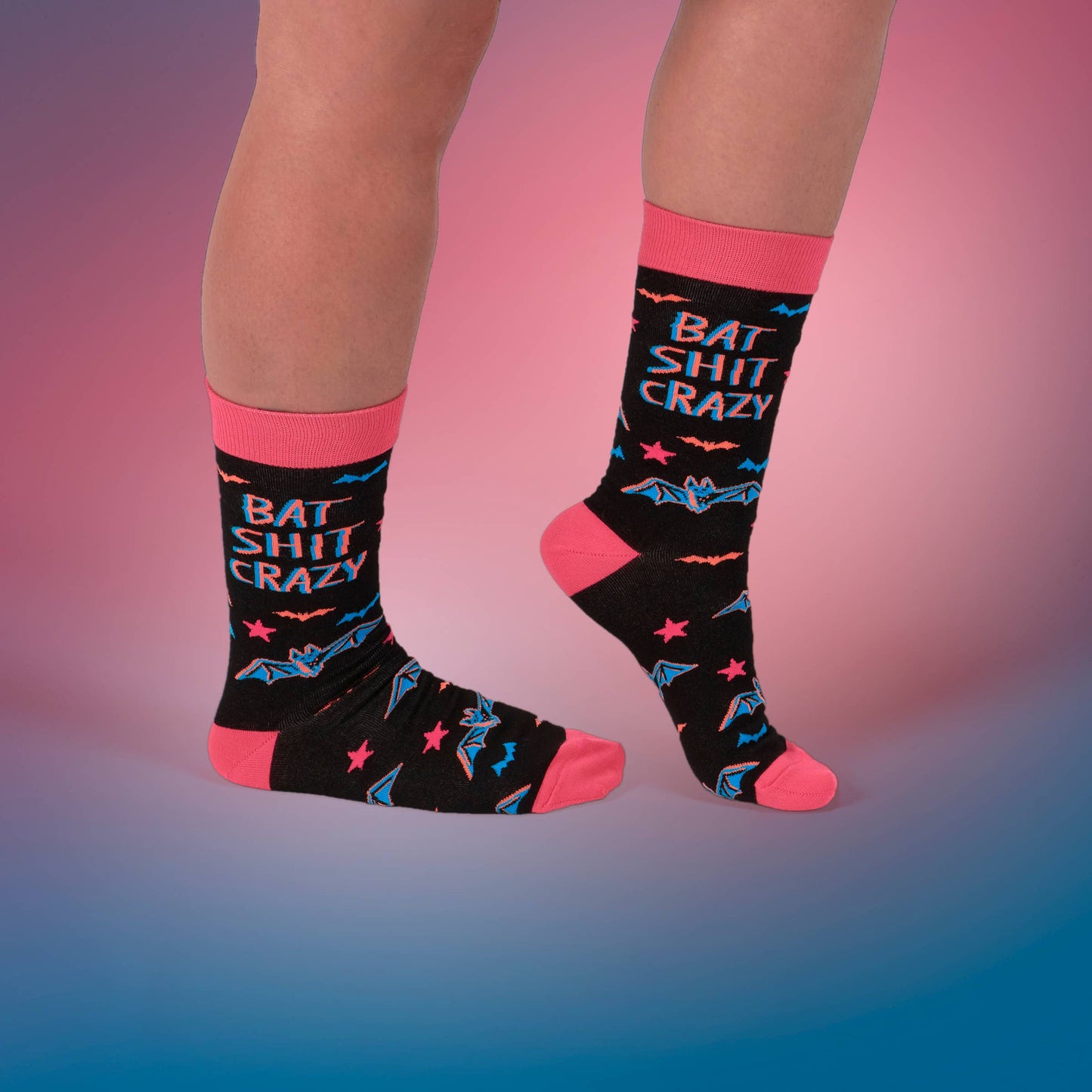 Bat Crazy Socks