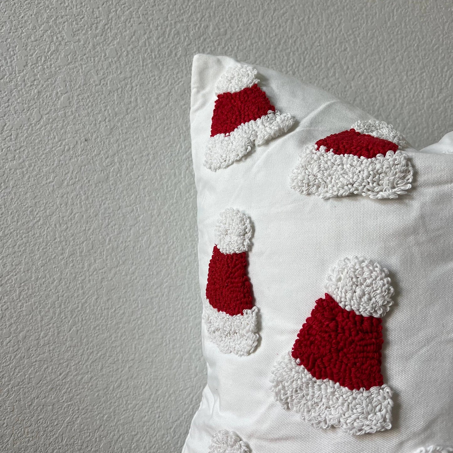 Santa Hat Throw Pillow Cove