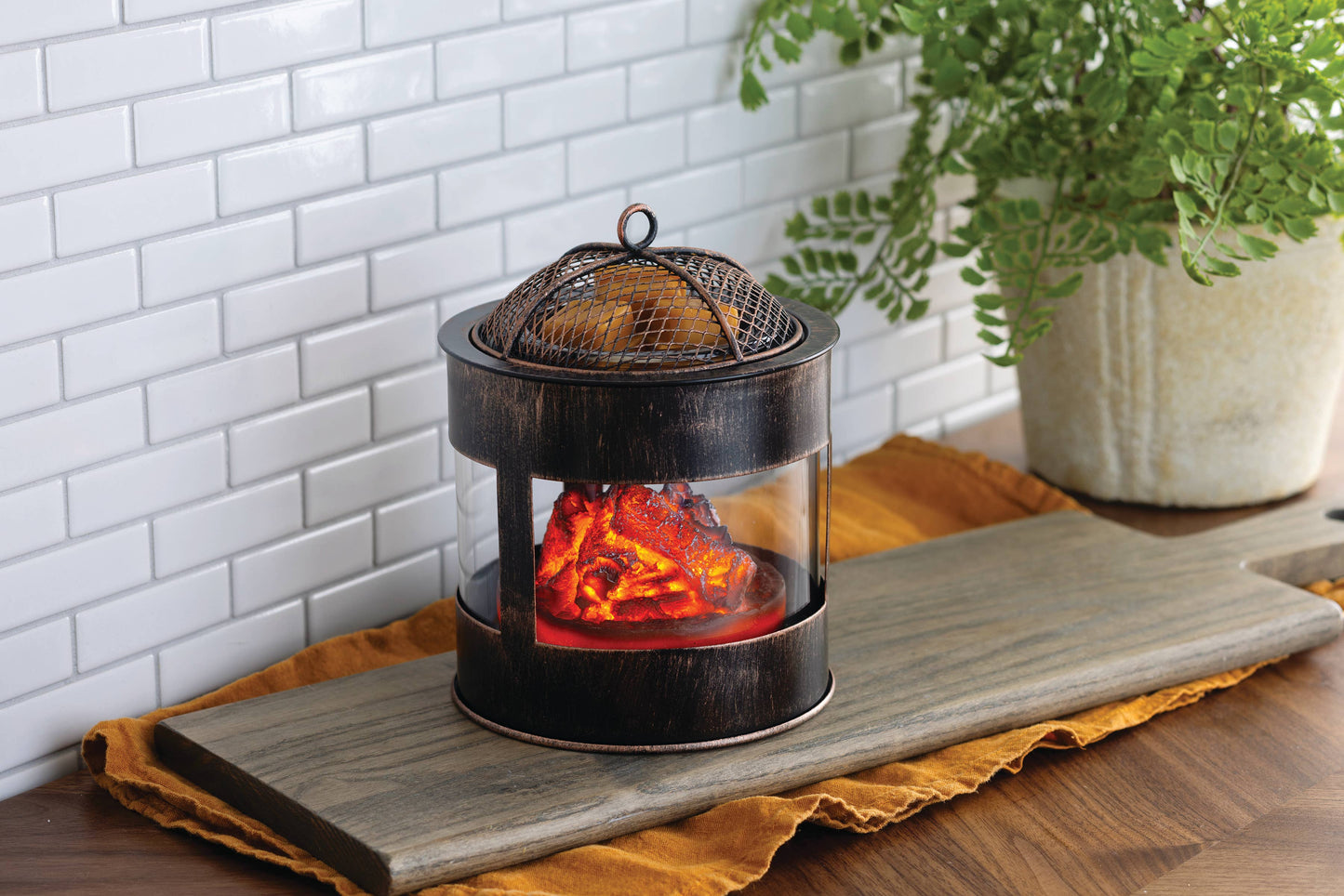 Fire Pit  Wax Warmer