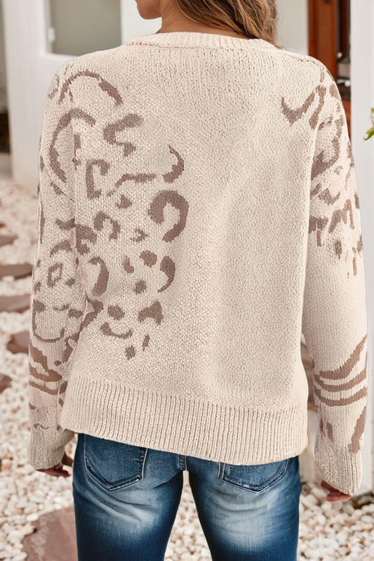 Cozy Leopard Sweater (preorder)