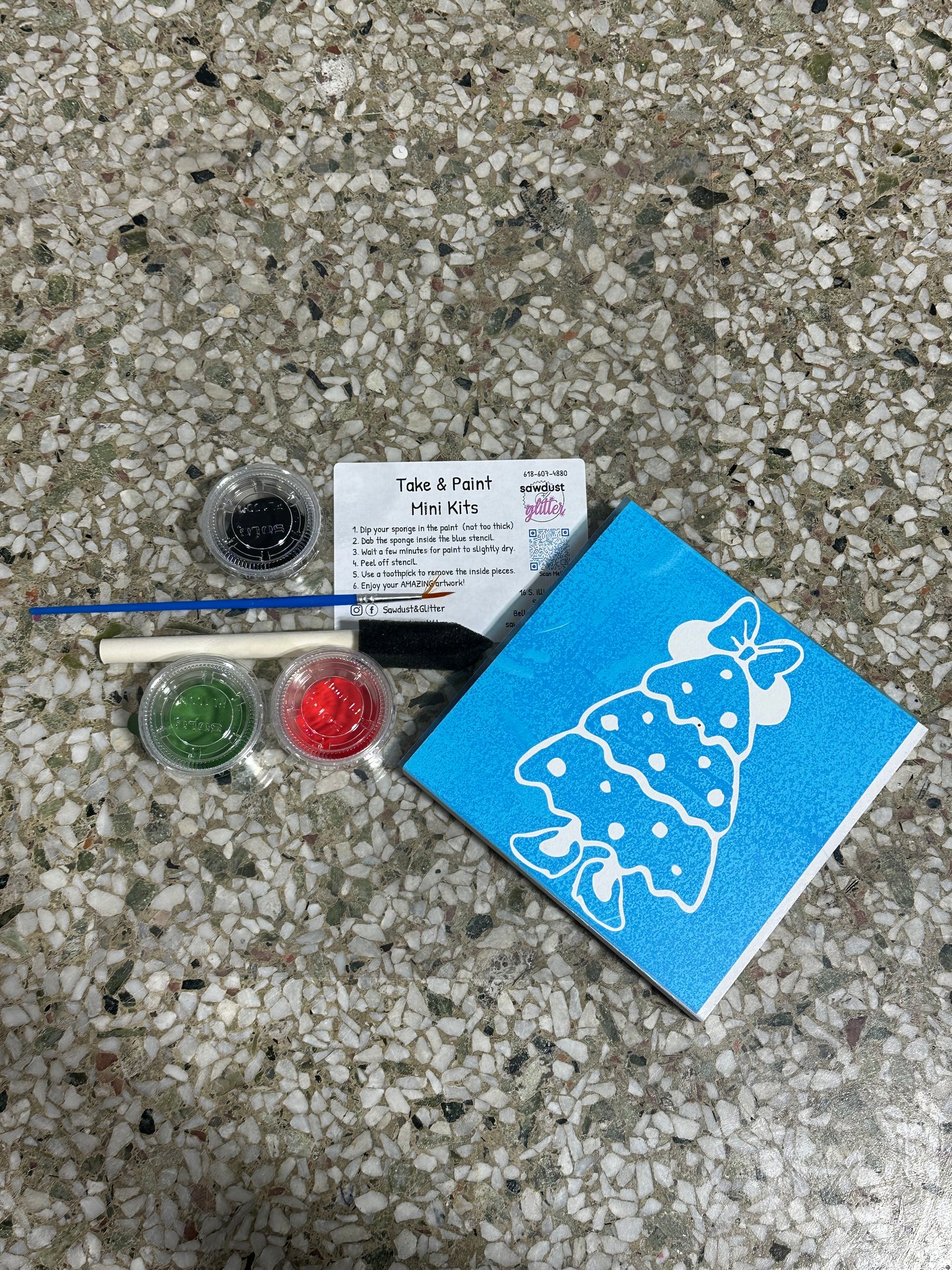 Christmas Take and Paint 2025