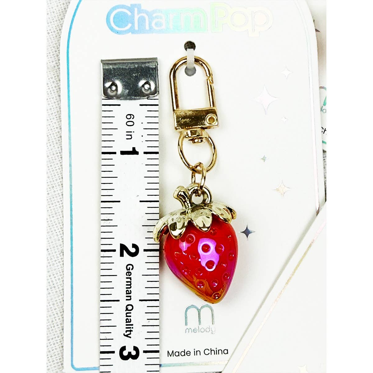 Strawberry Key Charm