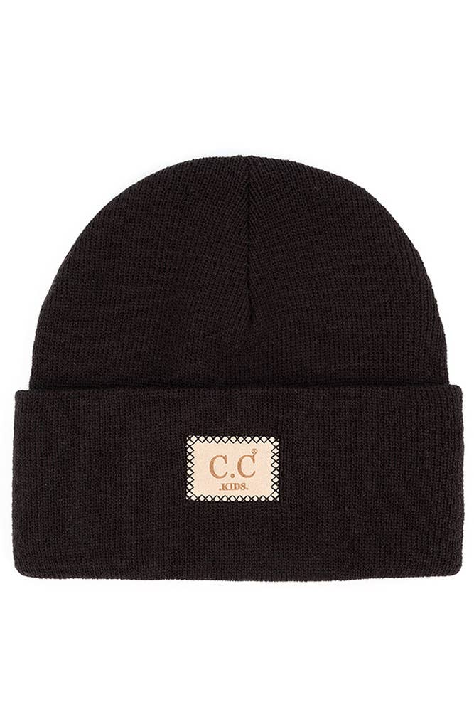 C.C Kids Classic Rib Beanie: