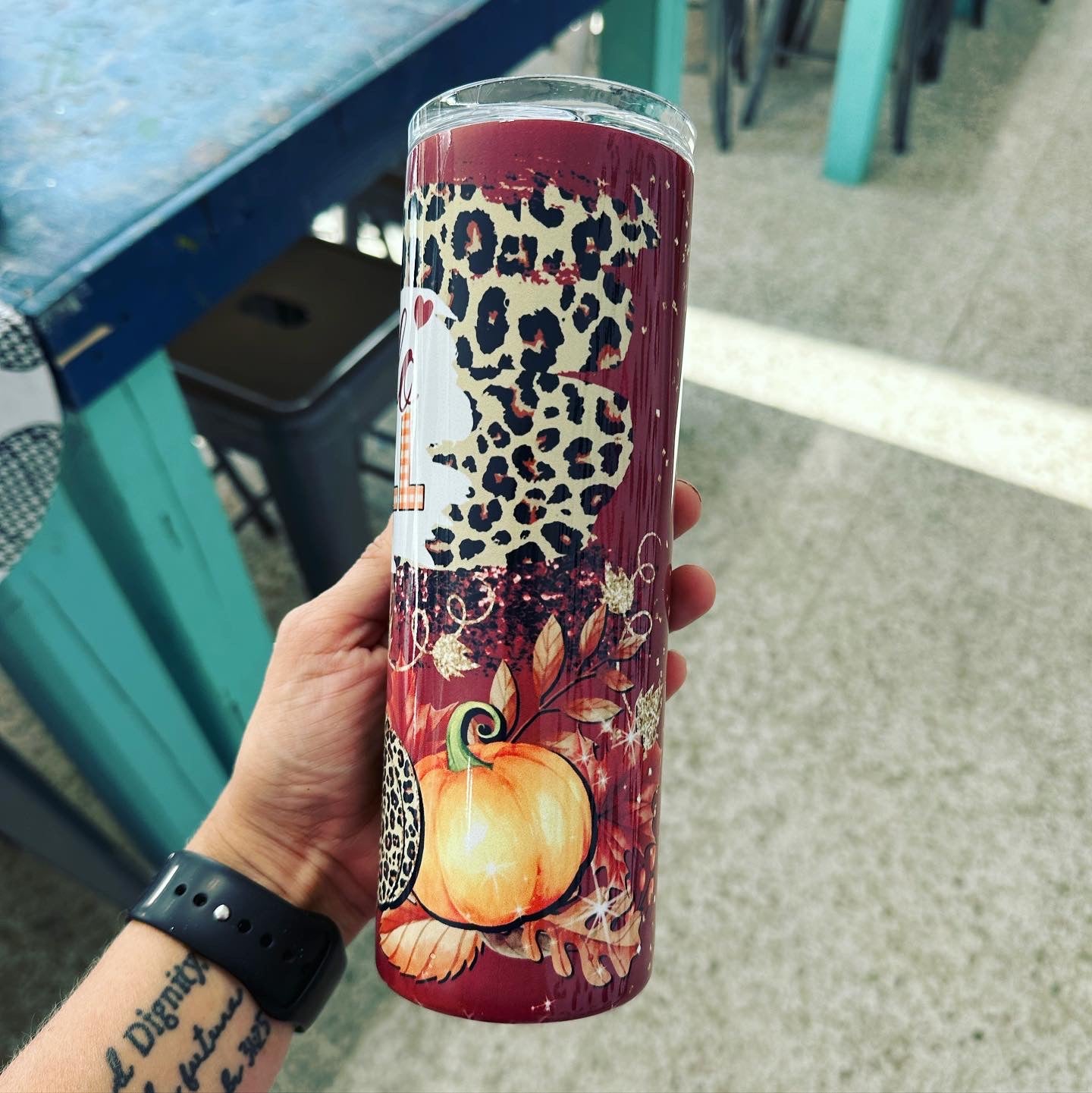 Hello Fall Tumbler