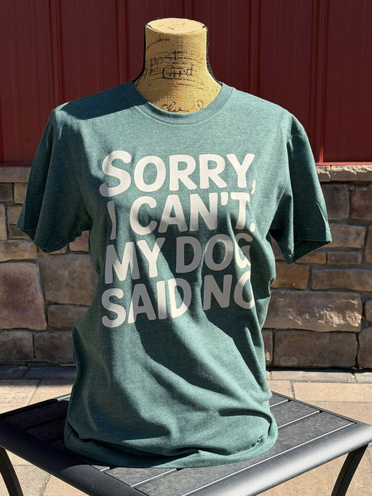 My dog says no