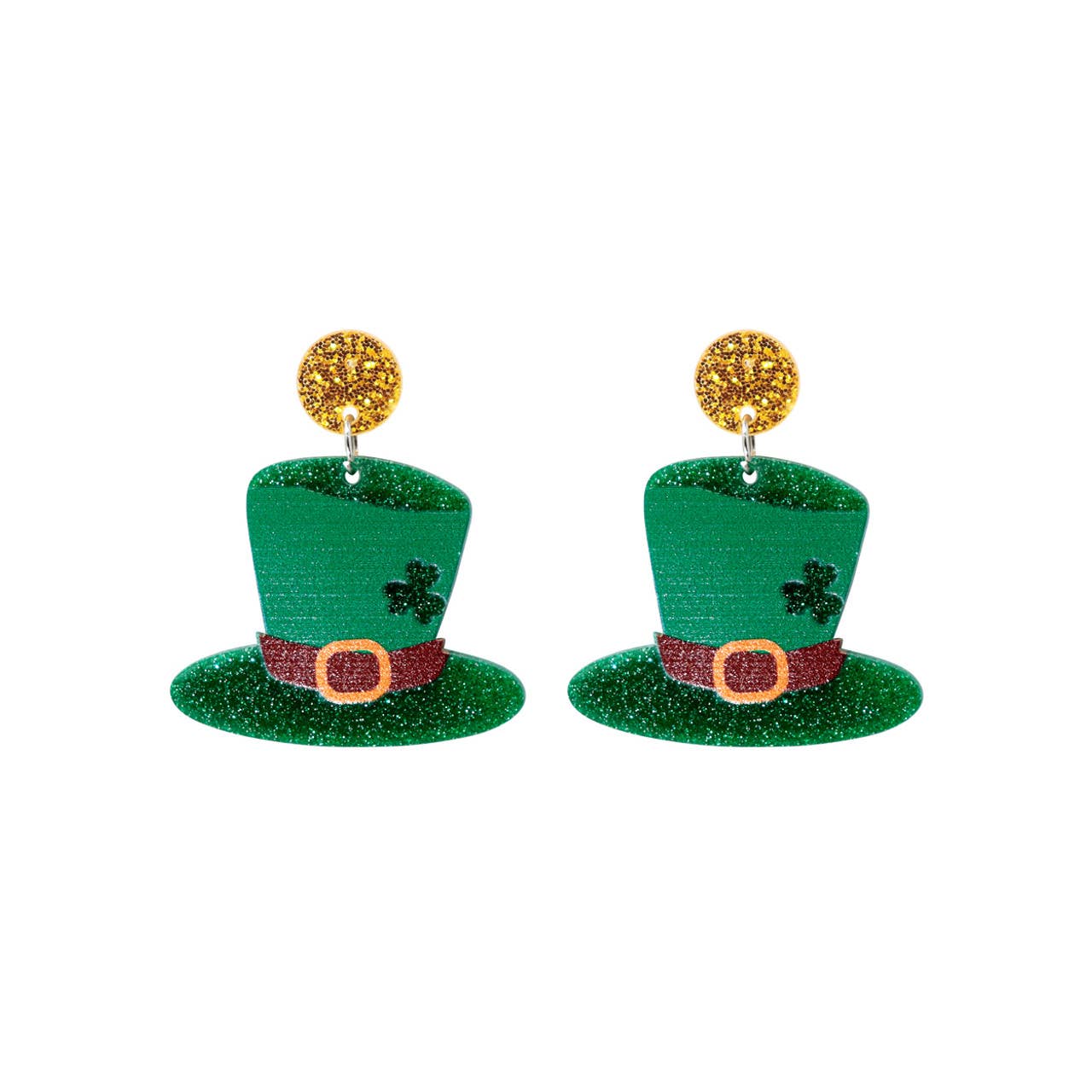 Leprechaun Hat Earrings