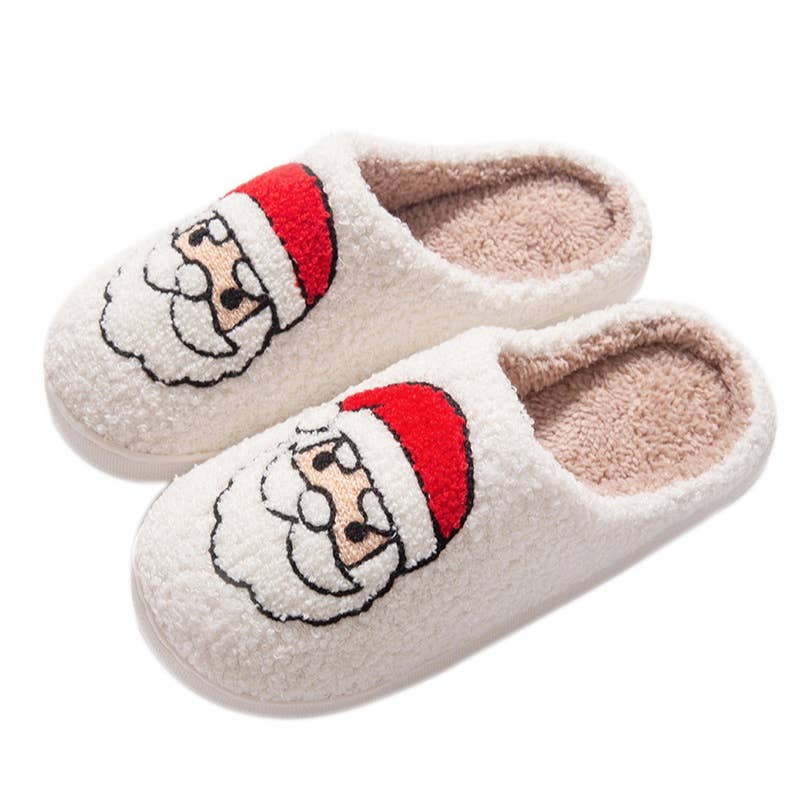 Cozy Christmas Holiday Pattern Slippers