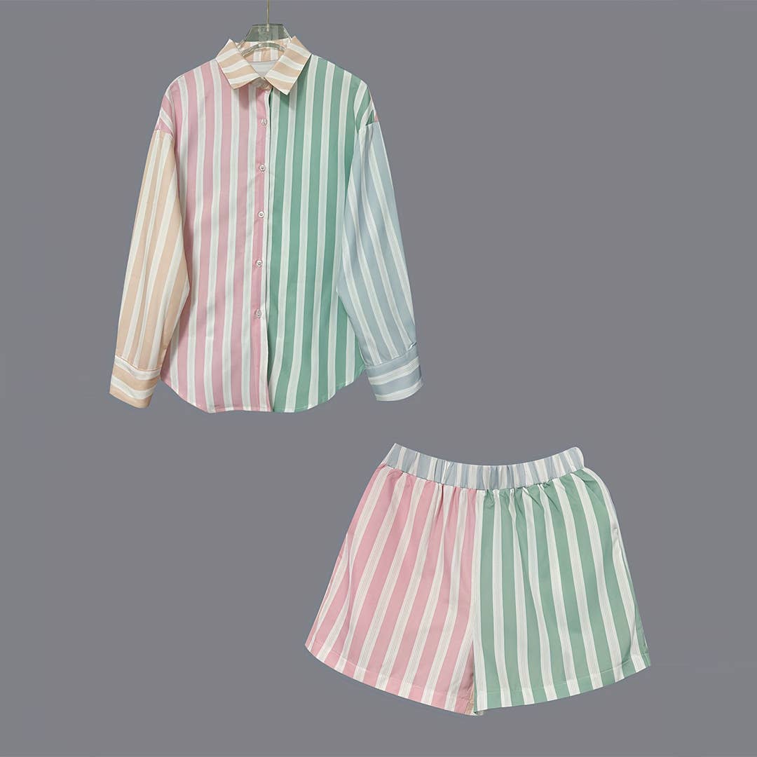 Spring Striped Set