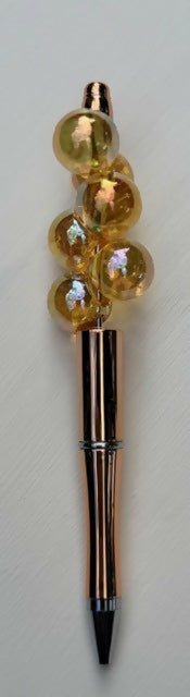 Golden Bubble Pen