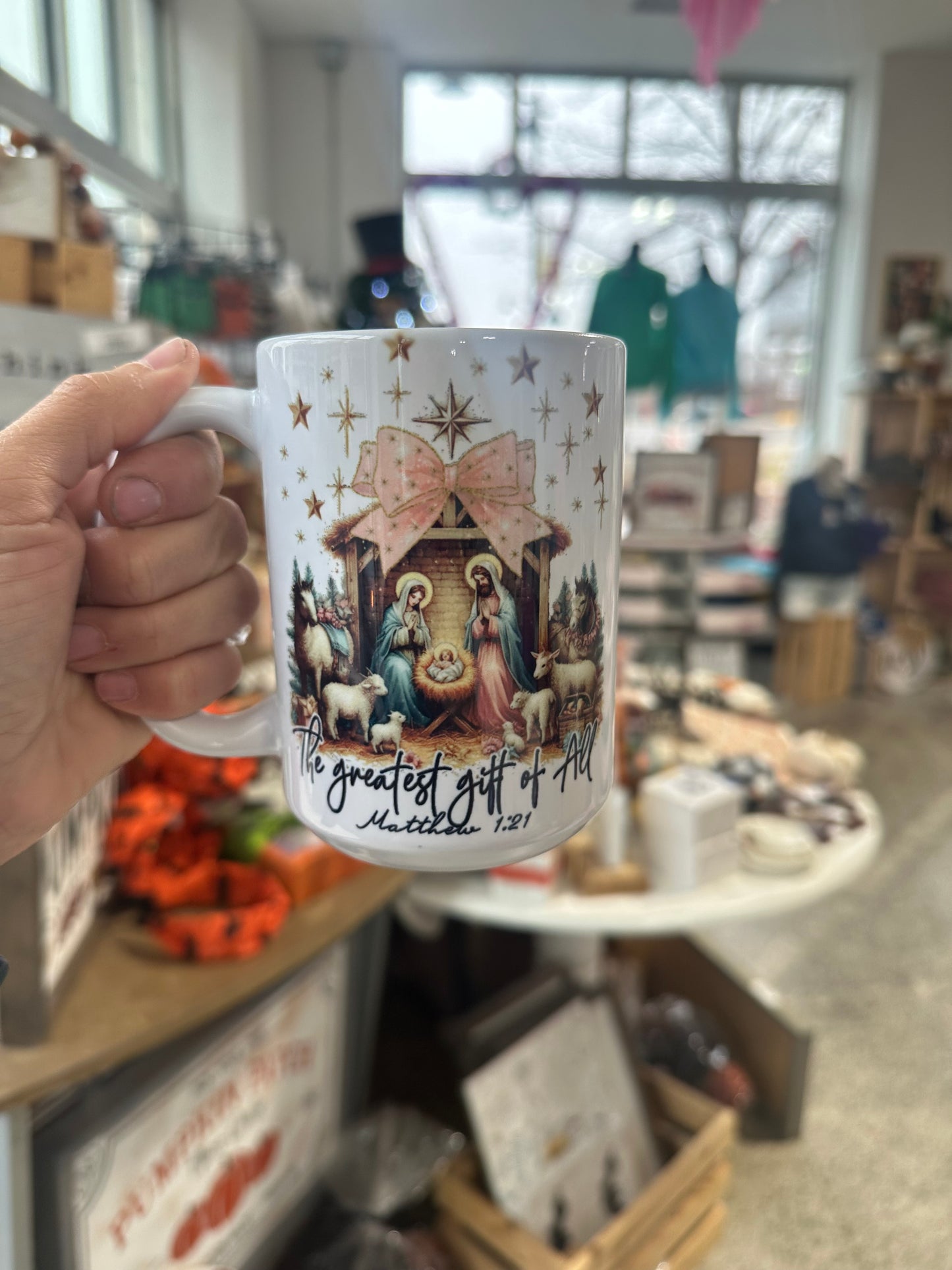 Nativity coffee mug