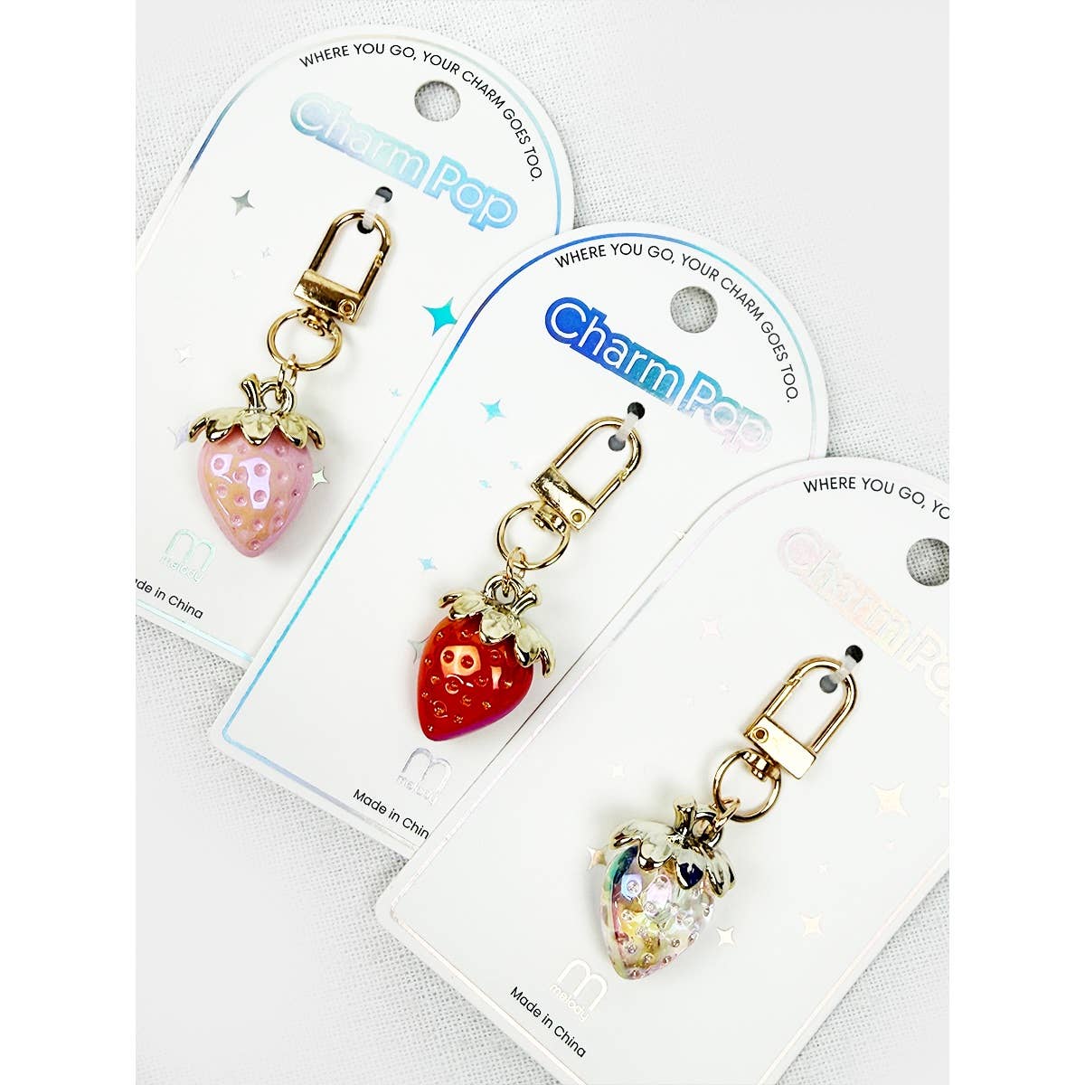 Strawberry Key Charm