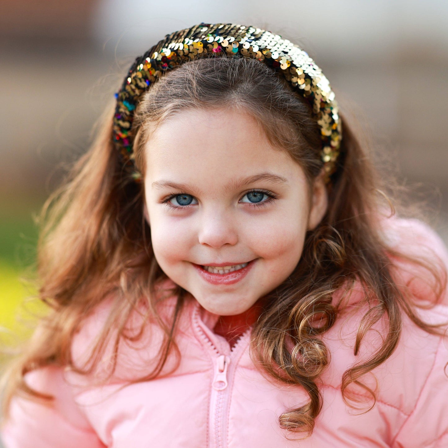 Reversible Sequin Headband