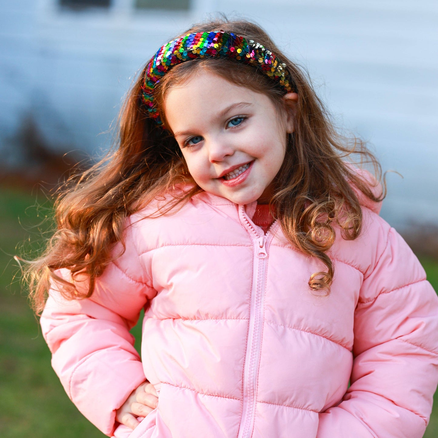 Reversible Sequin Headband