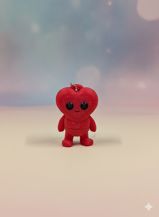 Heart Pal – Flexi 3D Printed Keychain