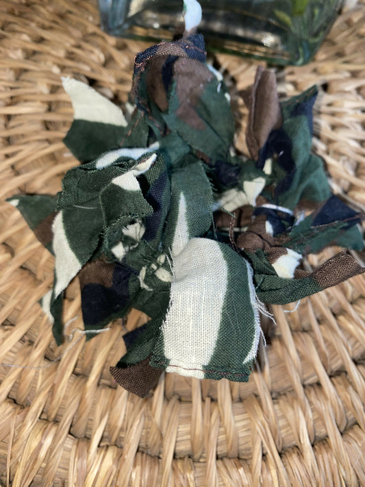 Camo hair tie