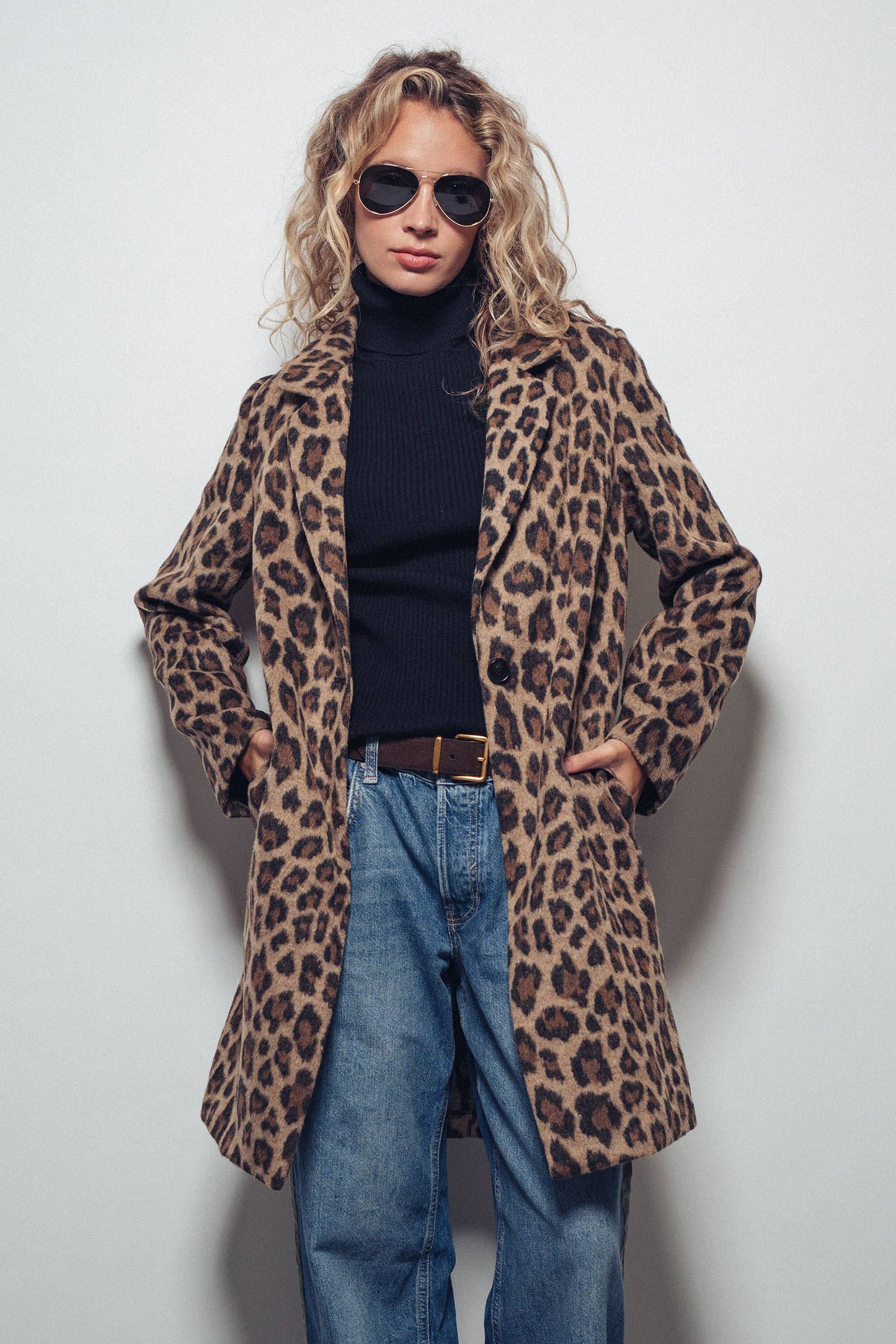 Leopard Oversized Coat