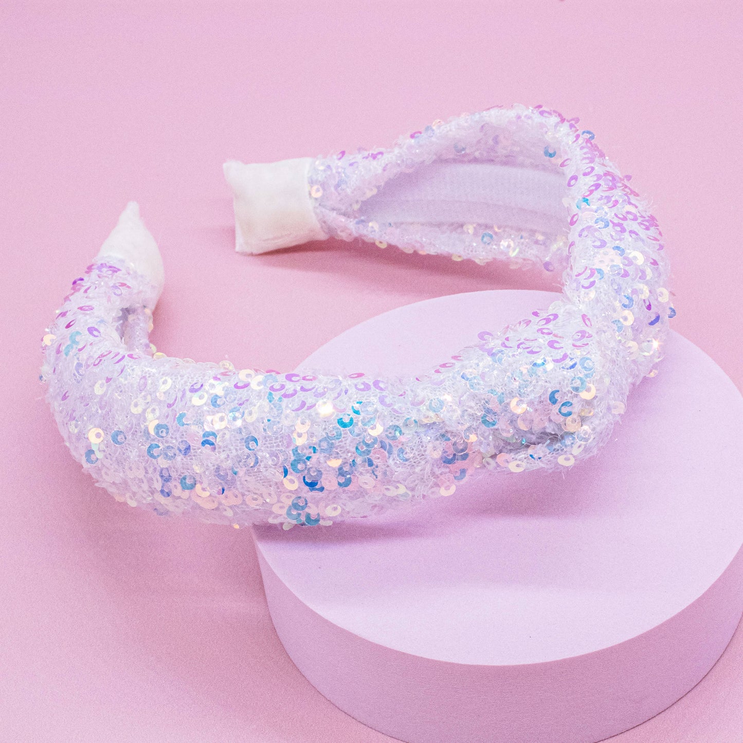 Sequin Knotted Headband