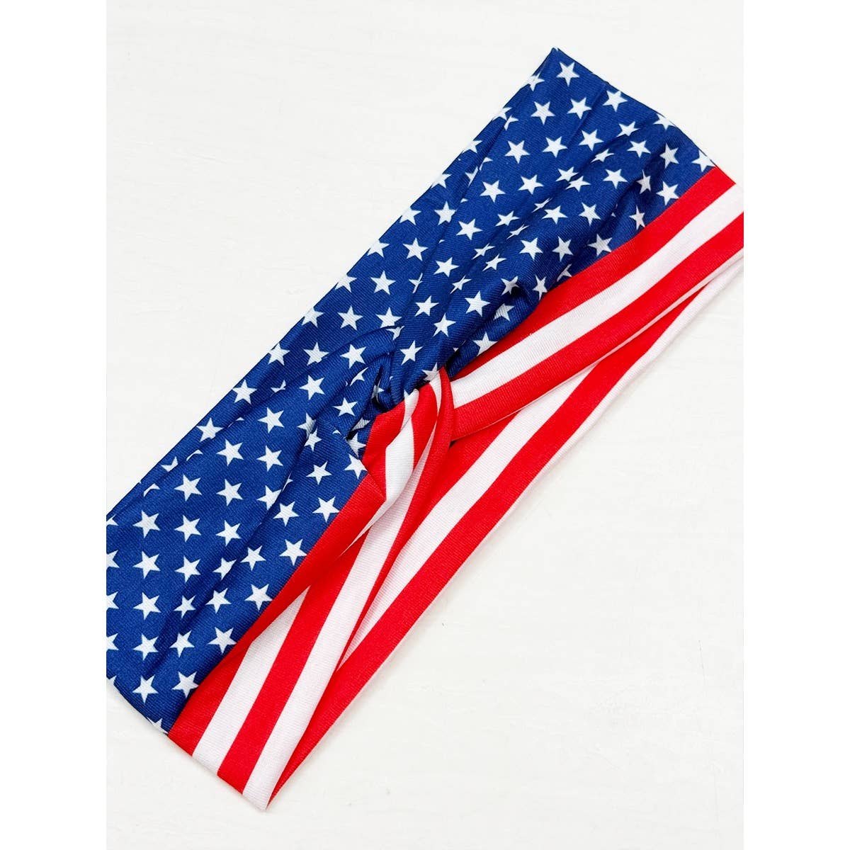 American Patriotic Twisted  Head wrap