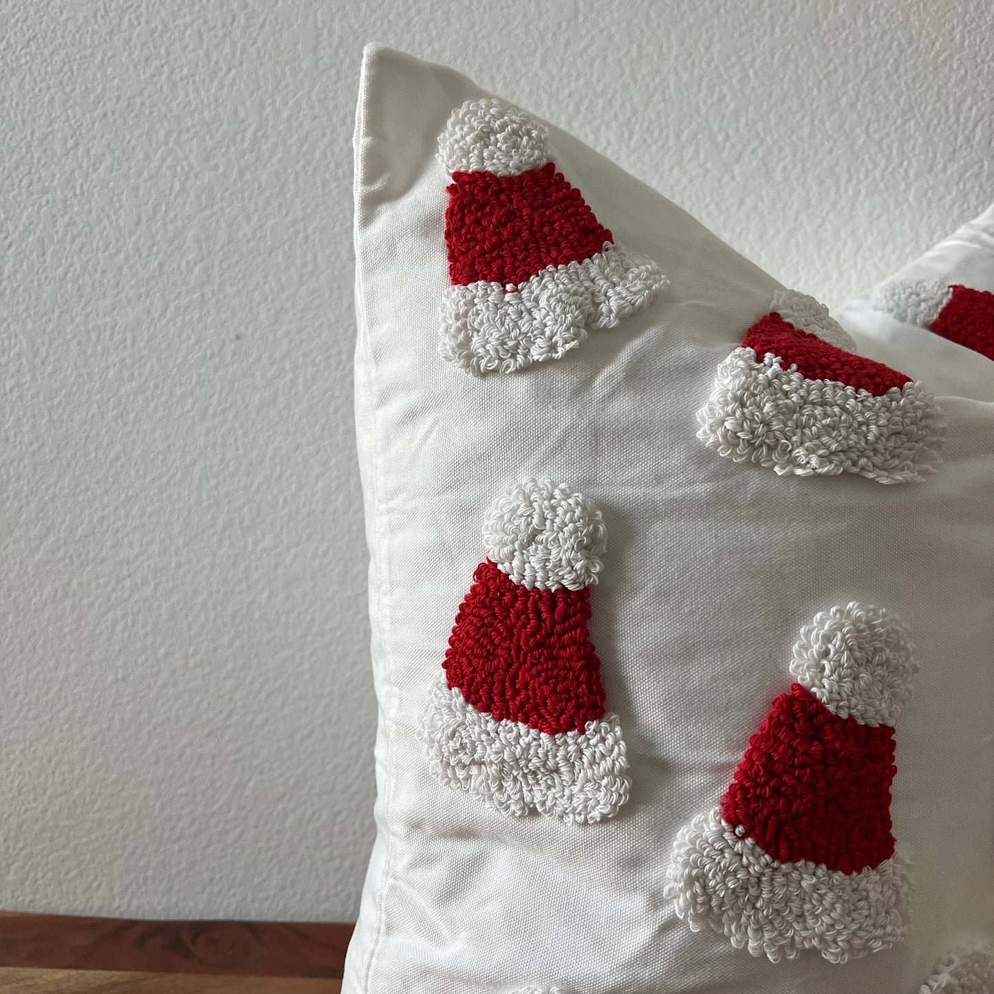 Santa Hat Throw Pillow Cove