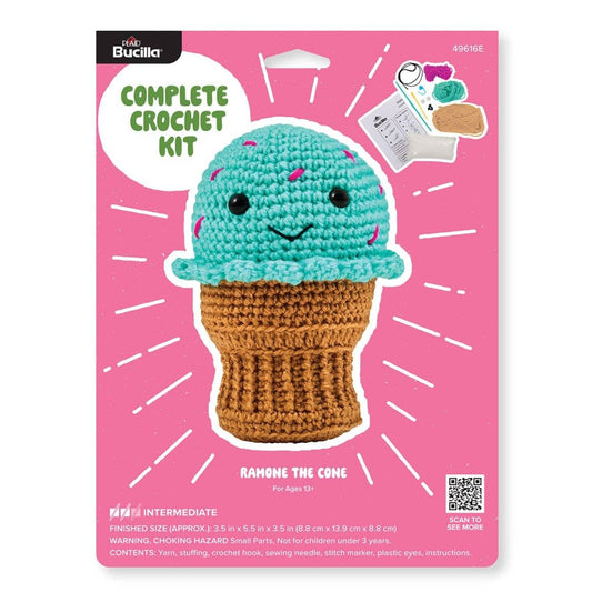 Crochet Kit - Ramone the Cone