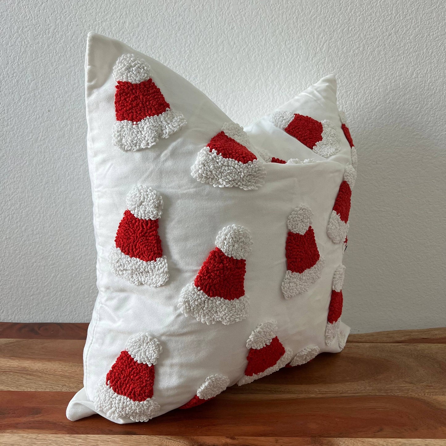 Santa Hat Throw Pillow Cove