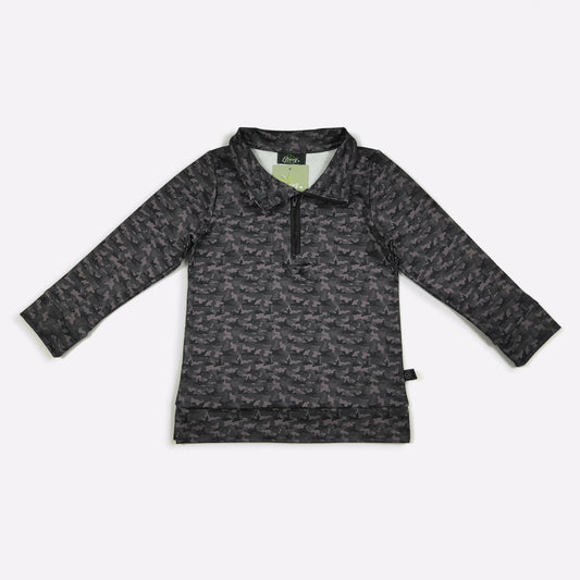 Midnight Camo Quarter Zip