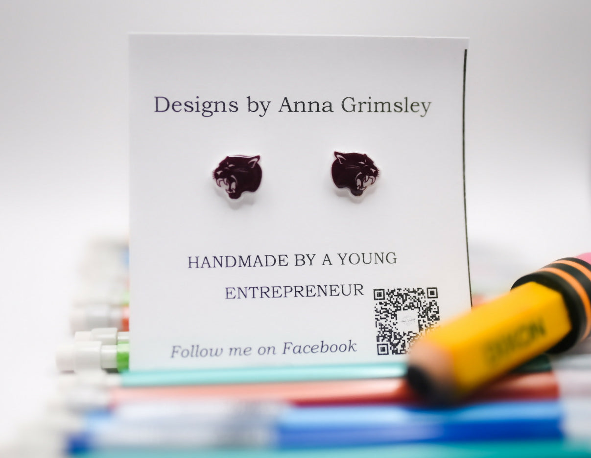 Millstadt Panther Earrings