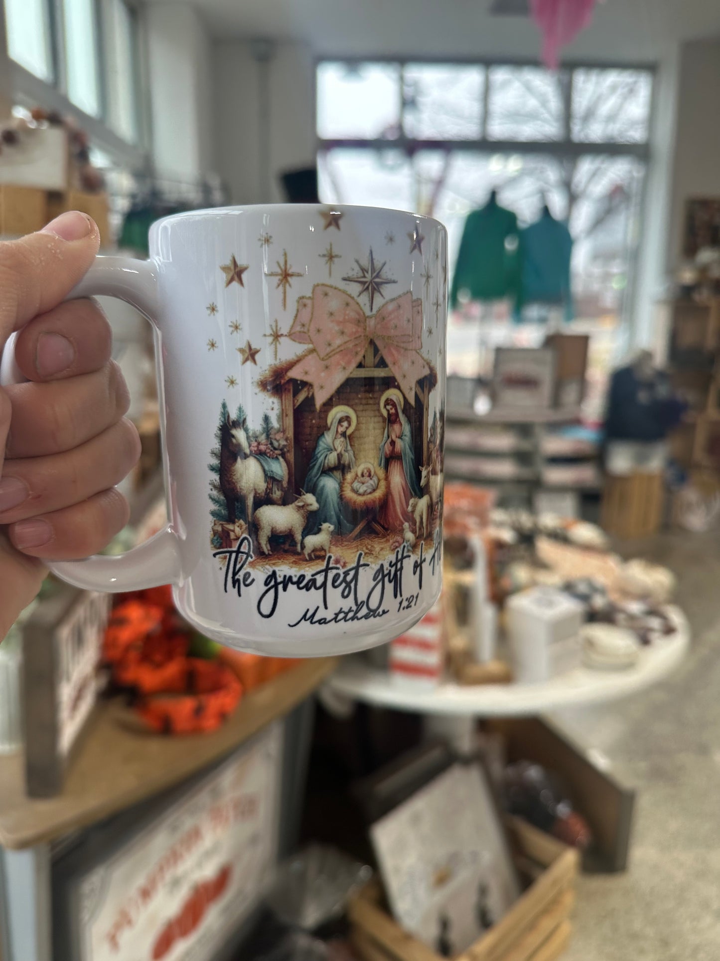 Nativity coffee mug