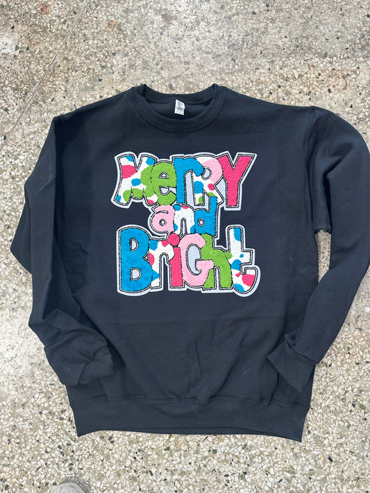 Merry & Bright Crew Neck