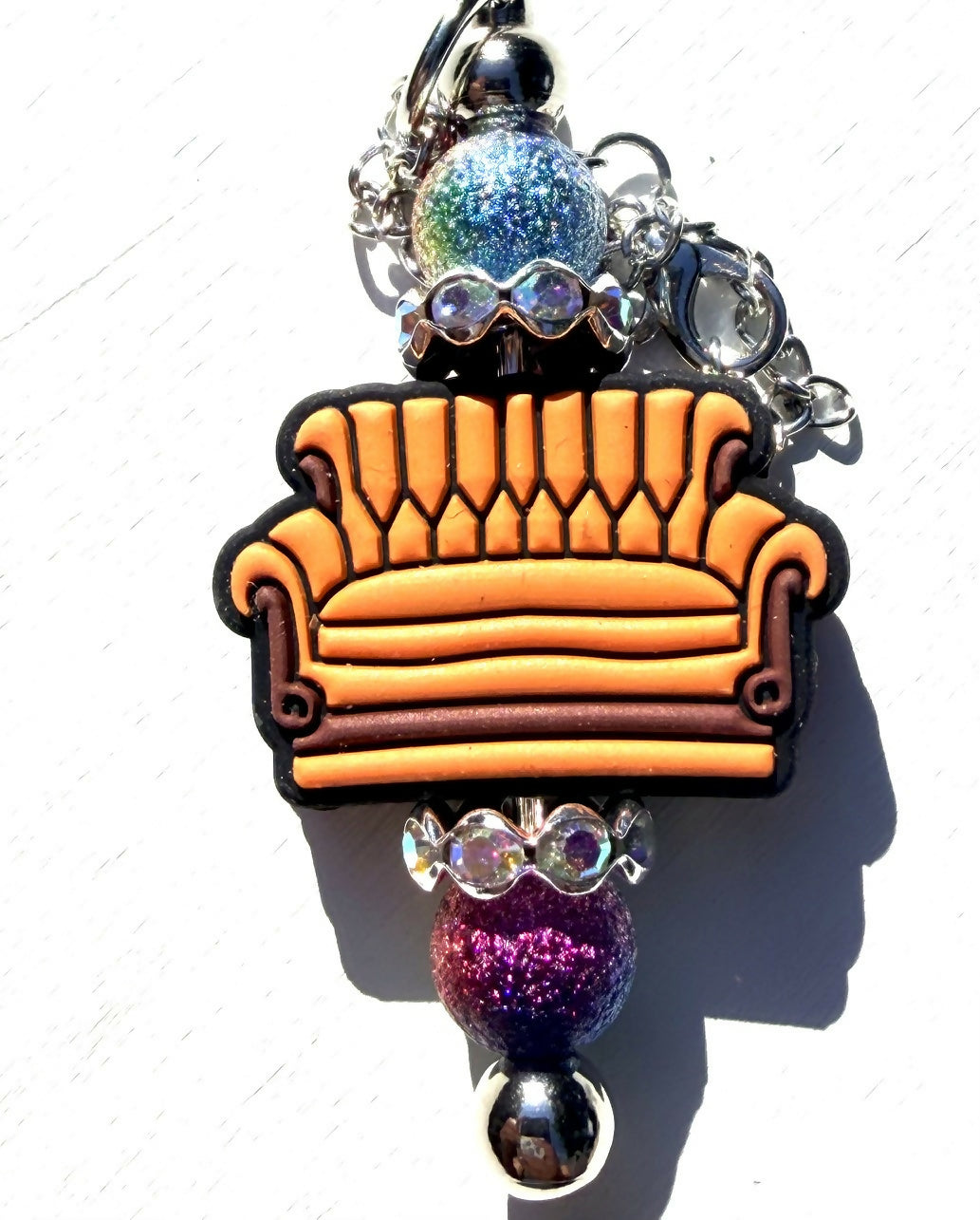 FriendsTV Couch Tumbler/Bag Charm