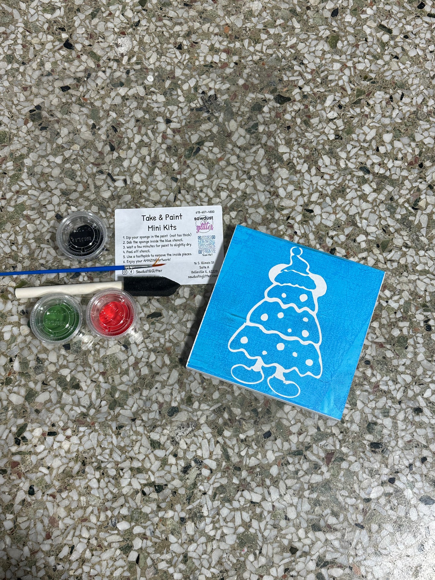 Christmas Take and Paint 2025