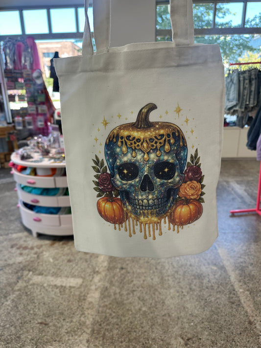 Sparkle skeleton tote