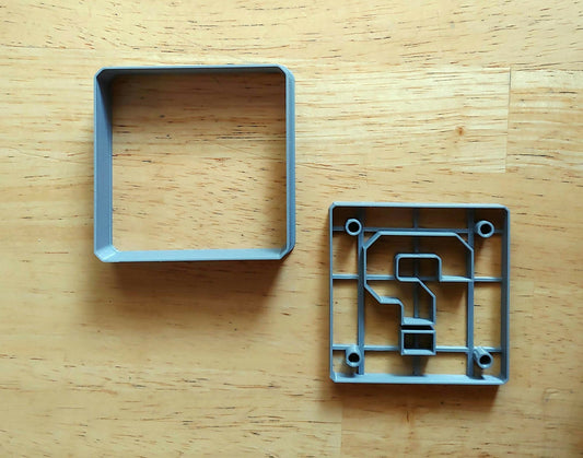 Mario Coin Block Cookie Cutter Set (2-Piece)