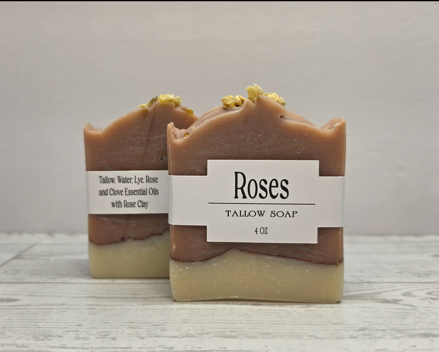 Tallow Soap- Roses
