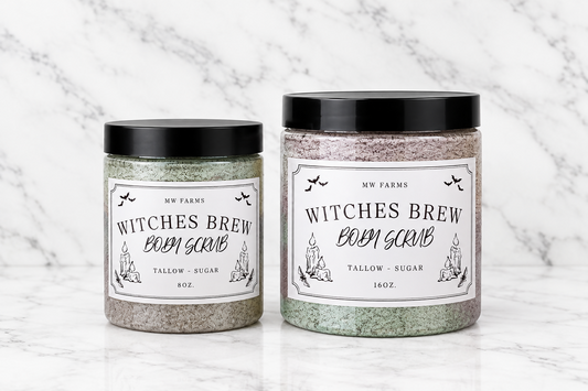 Body Scrub - Tallow + Sugar Witches Brew