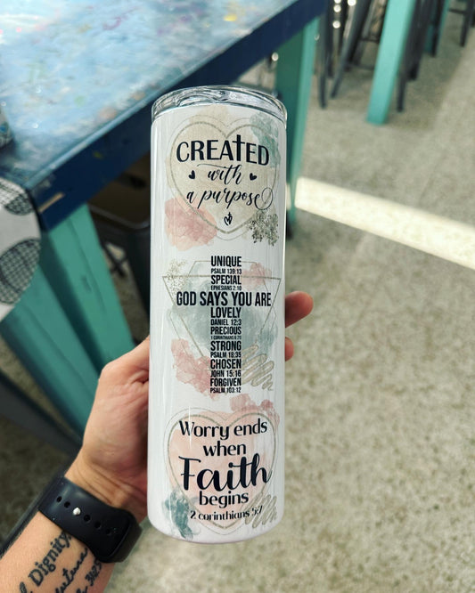 Bible Verse Tumbler